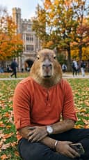 a person transformed into their spirit animal